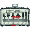 Bosch Sada ohraňovacích fréz PRO, stopka 8 mm, 6 ks (2607017469)