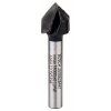 Bosch Drážkovací fréza tvaru V PRO, 90° × Ø 12,7, stopka 6 mm (2608628447)
