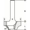 Bosch Fréza PRO Ovolo, R 6,3, stopka 6 mm (2608628459)