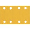 BOSCH Brusný papír EXPERT C470 s 8 otvory pro vibrační brusky 80 × 133 mm, G 240, 10 ks (2608900883)