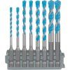 Bosch Sada vrtáků EXPERT HEX-9 MultiConstruction 3–8 mm pro Pick & Click (2608901455)