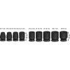 Bosch Sada PRO Impact Socket Set, ⅜″, standardní, 9 ks (2608003036)