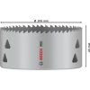 Bosch Děrovka PRO Multi Material, 105 mm, se závitem (2608901535)