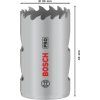Bosch Děrovka PRO Multi Material, 30 mm, se závitem (2608901501)