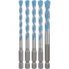 Bosch Sada vrtáků EXPERT HEX-9 Multi Construction, 5,5 × 60 × 100; 6 × 60 × 100; 6 × 60 × 100; 7 × 60 × 100; 8 × 50 × 100 mm, 5 ks Professional (2608902290)