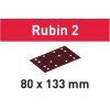 Brusný papír STF 80X133 P60 RU2/50 Rubin 2