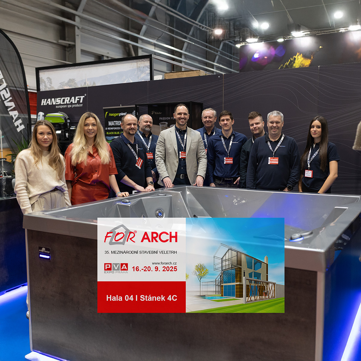 Hanscraft se chystá na FOR ARCH 2025