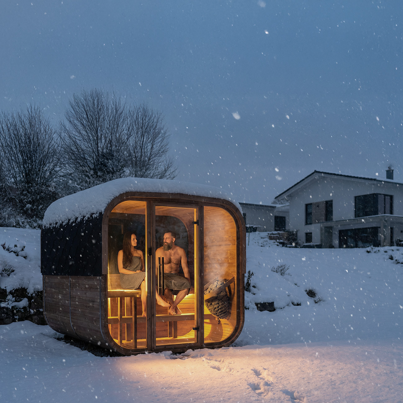 Sauna v zimě a mrazech: je přechod z horka do zimy zdravý?