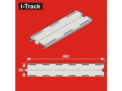 1578 h0 rovny segment 1 kolejny 80x460mm 4ks