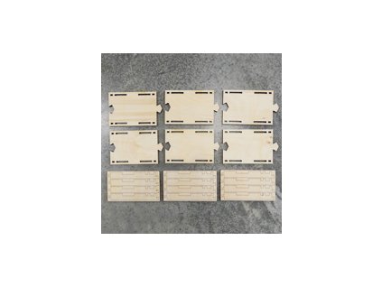 1608 h0 rovny segment 1 kolejny 80x115mm 6ks