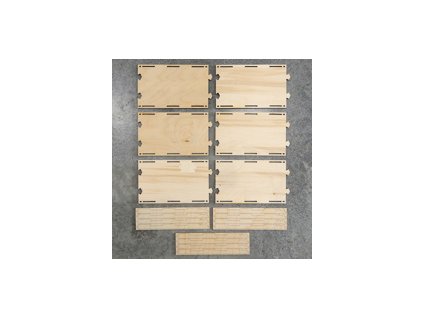 1644 h0 rovny segment 2 kolejny 141 5x230mm 6ks