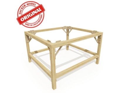 Rám pod základní desku 90 x 60 (Výška rámu Rám pod základní desku 90 x 60 výška 50cm)