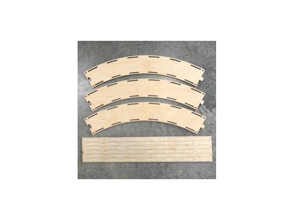 1728 h0 oblouk segment 1 kolej r 481 2mm 60 s 80mm 3ks
