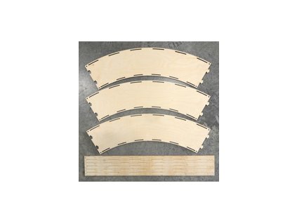 1740 h0 oblouk 2 kolej r 542 8 604 4mm 60 3ks