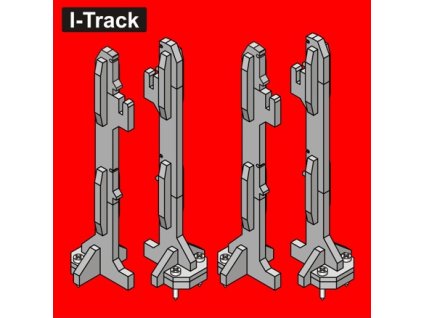 1800 sloupky pro vyjezdovy segment sada r540
