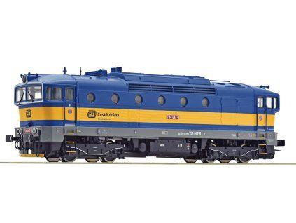 Dieselová lokomotiva 754 047-9, ČD