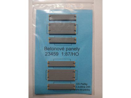 HO-Přechod přes koleje z betonových panelů