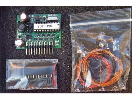 Set s modulem pro osvětlení domečků