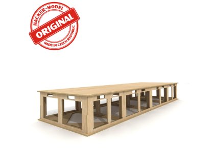 Základní deska 120x40x16 cm (Varianta Základní deska 120x40x16 cm - SESTAVENÁ)