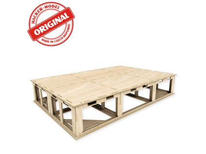 Základní deska 90x60x16 cm (Varianta Základní deska 90x60x16 cm - SESTAVENÁ)