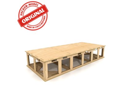 Základní deska 90x40x16cm (Varianta Základní deska 90x40x16cm -  SESTAVENÁ)