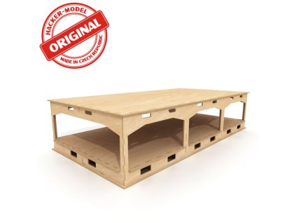 Základní deska se skrytým nádražím 100x60 x 26 cm (Varianta Základní deska se skrytým nádražím 100x60 x 26 cm - SESTAVENÁ)