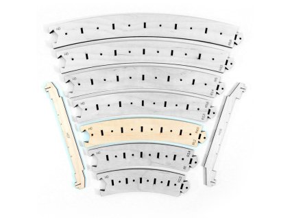 738 sablony obloukove trate r1 r2 r4 r5 flexi h0 6ks