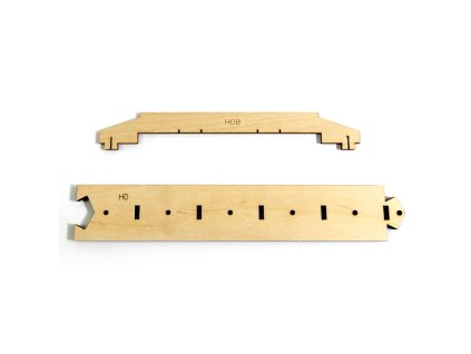 765 sablony rovne trate delka 230mm s podlozim h0 6ks