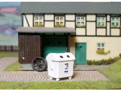 86 kontejner na bile sklo