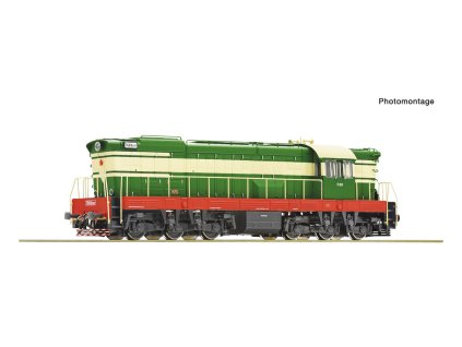 Dieselová lokomotiva T 669.0107, ČSD (Varianta - Hnacího vozidla Digitál DCC)
