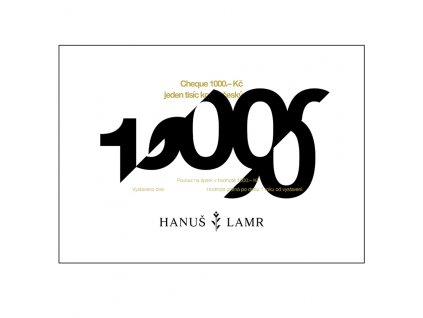 Hanus Lamr voucher 1000