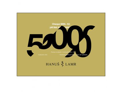 Hanus Lamr voucher 5000