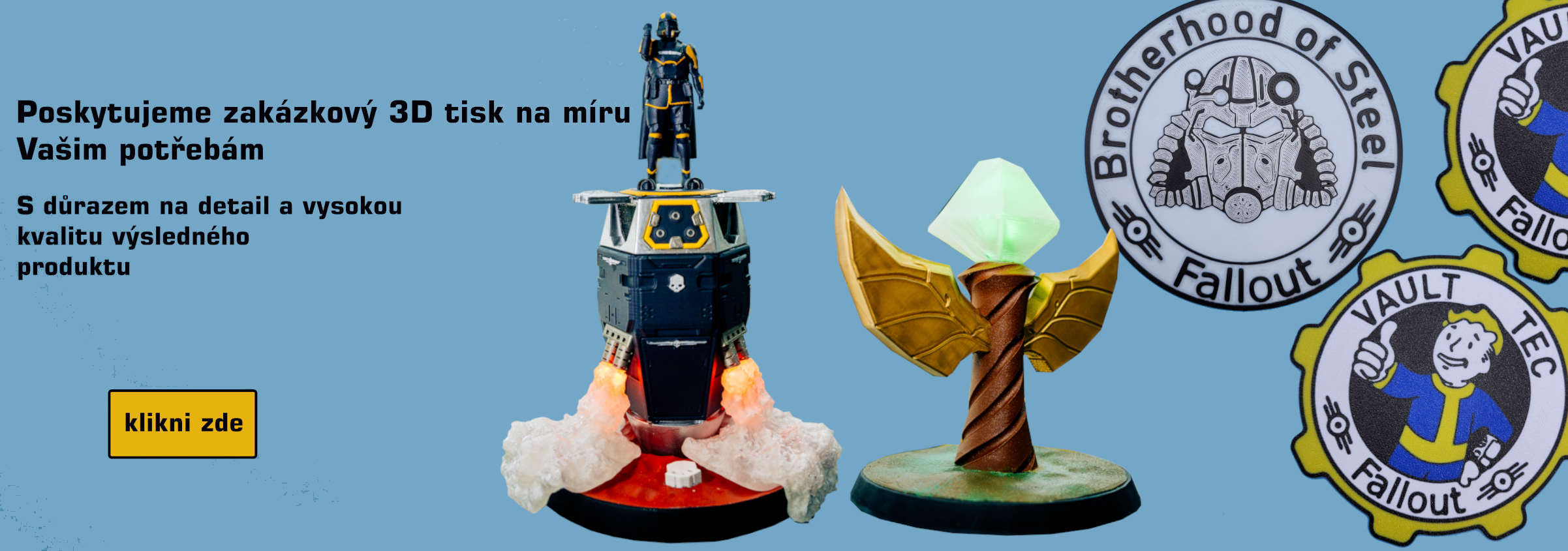 3D tisk na zakázku