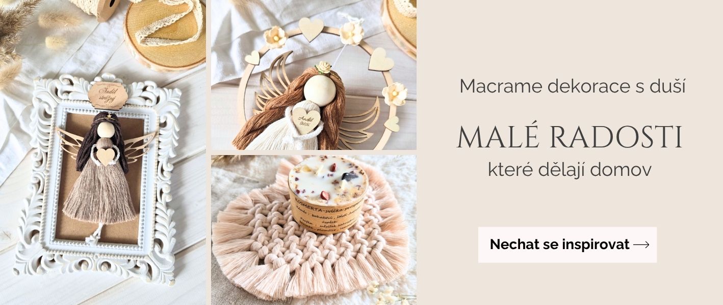 Macrame dekorace
