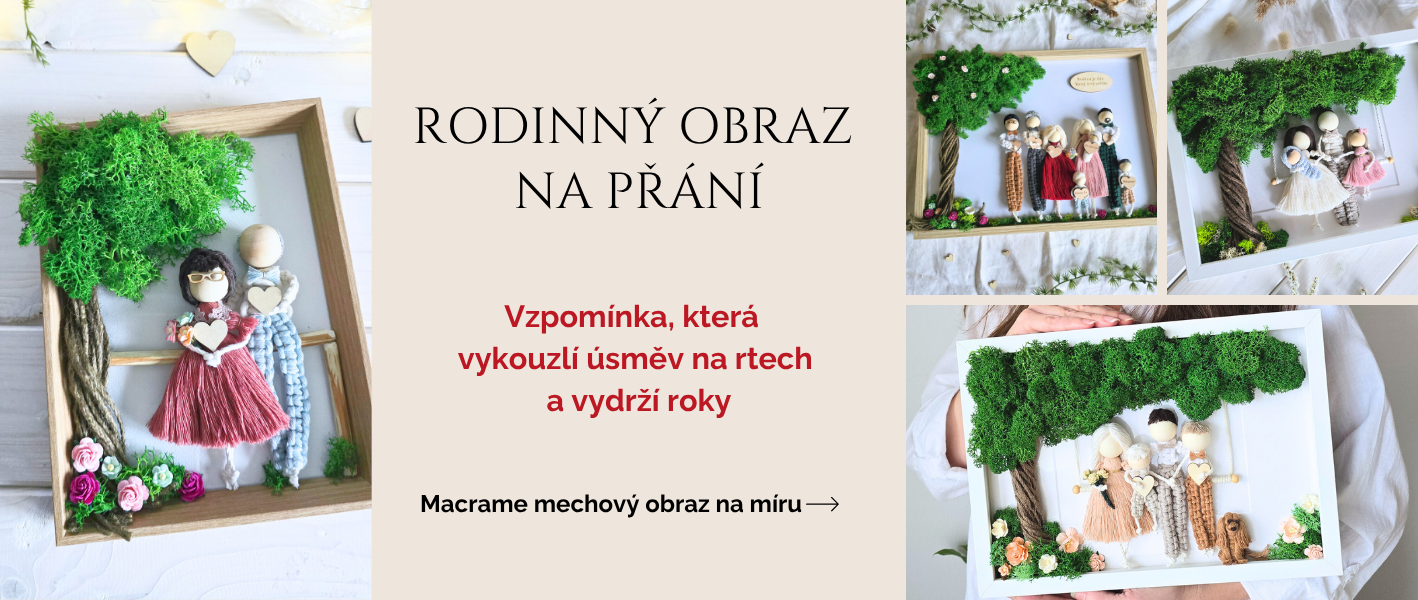 Personalizovaný mechový obraz