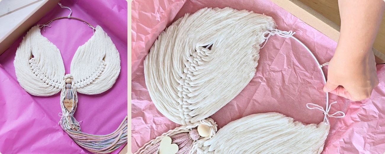 baleni-objednavky-macrame-velka-andelka-hany-dekorace