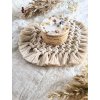 macrame podtacek srdce sand eshop hanydekorace svicka