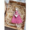 macrame andelka ruzova mala drevena kridla hany 03