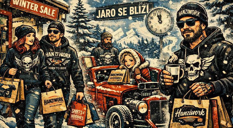 Sněhu až po "prdel". Právě teď je čas obléct styl