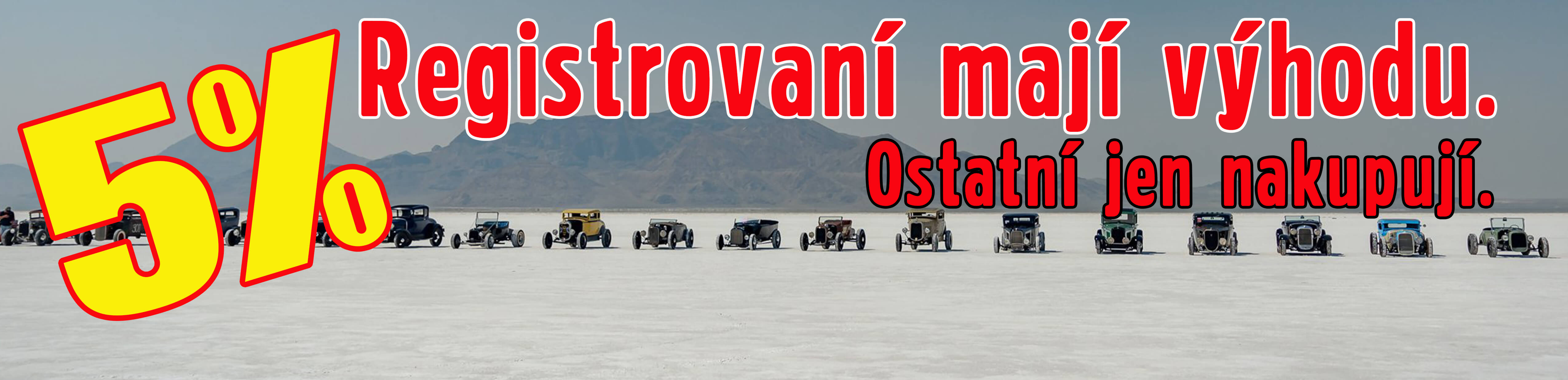 5 % výhoda navždy? Jasně – stačí registrace! Zaregistruj se do e-shopu Hanziwork a hoď si automaticky do košíku doživotní výhodu 5 %. Na motorkářský trička, streetwear i mikiny s potiskem. Bez keců, bez podmínek – prostě styl napořád.