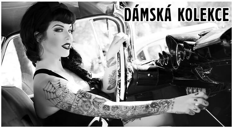 Dámská motorkářská trička a mikiny Hanziwork ve vintage a oldschool stylu