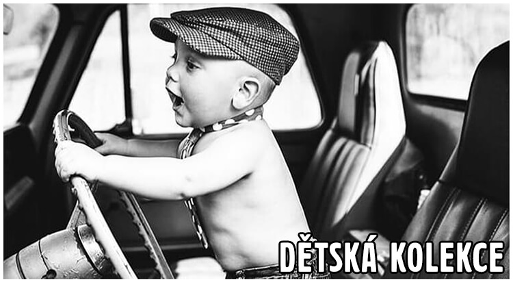 Dětská trička Hanziwork ve vintage stylu pro malé rebely