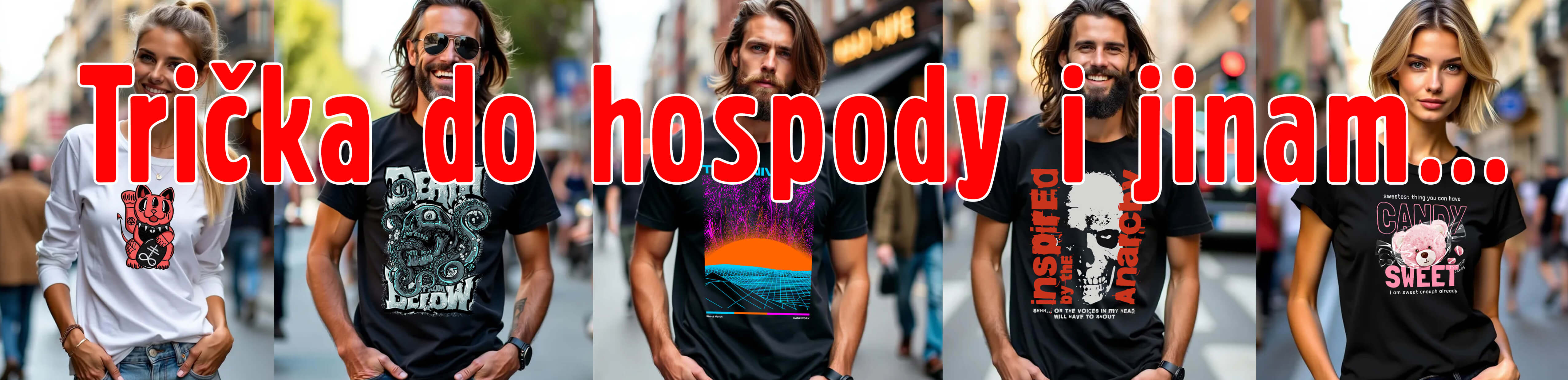 Trička do hospody i jinam. Styl, co voní pivem, benzínem a svobodou. Originální motorkářská trička Hanziwork – na tah s kámošema, na jízdu i jen tak do města. Kvalitní bavlna, poctivej potisk, žádný pozlátko.