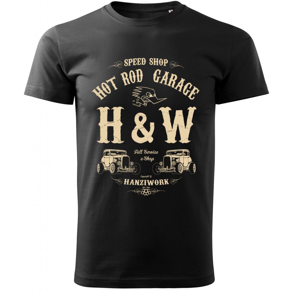 Pánské Tričko S Krátkým Rukávem H&W 1024 orig kom