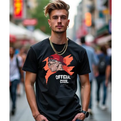 Pánské Tričko S Krátkým Rukávem Oficial Cool model komprese