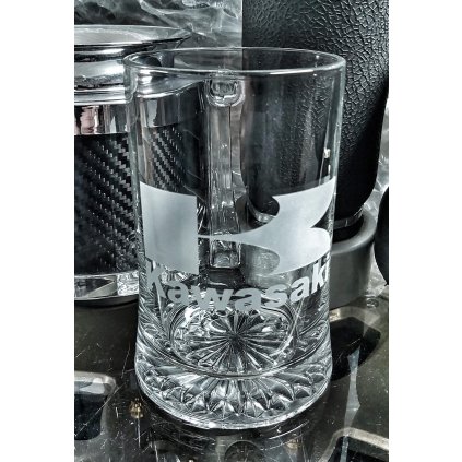 Půllitr S Logem Kawasaki komprese