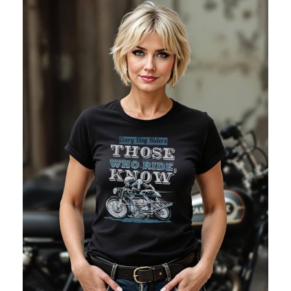 Dámské Tričko S Krátkým Rukávem Every Day Riders Modelka komprese