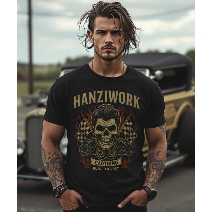 Pánské Tričko S Krátkým Rukávem Built To Last Clothing Model komprese