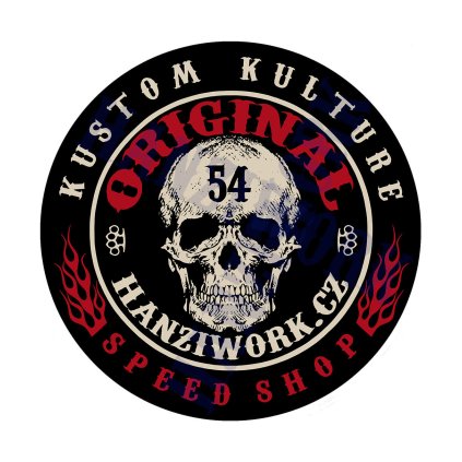 Nálepka HanziWork Original Speed Shop vodoznak komprese