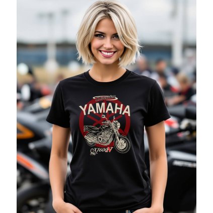 Dámské Tričko Yamaha XJ60N Modelka komprese